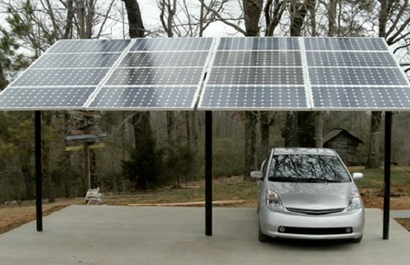 zonnepanelen in carport